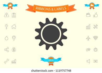 Sun icon symbol