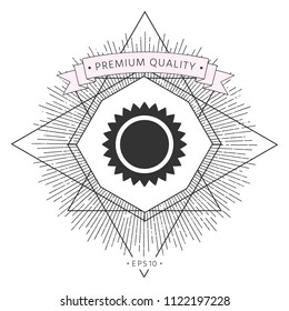 Sun icon symbol symbol