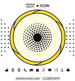 Sun icon symbol
