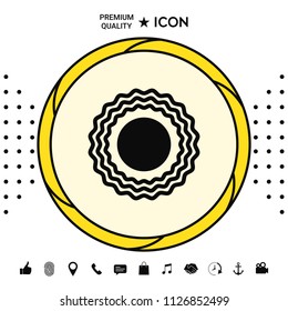 Sun icon symbol