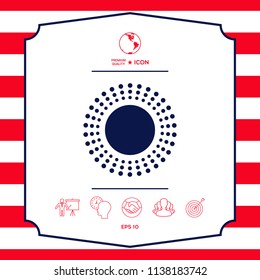 Sun icon symbol