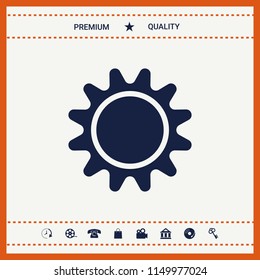 Sun icon symbol