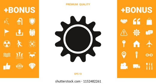 Sun icon symbol