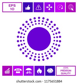 Sun icon symbol
