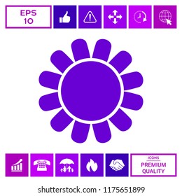 Sun icon symbol