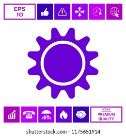 Sun icon symbol