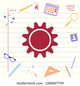 Sun icon symbol