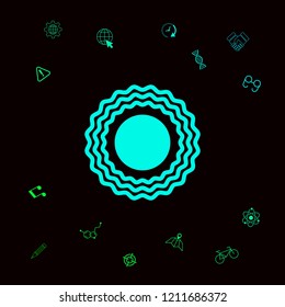 Sun icon symbol