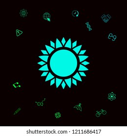 Sun icon symbol