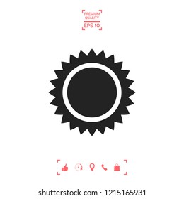 Sun icon symbol
