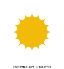 sun icon symbol design illustration