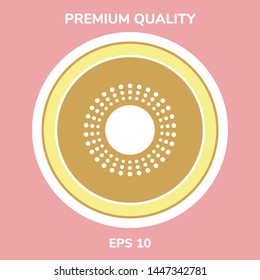 Sun icon symbol. Graphic elements for your design