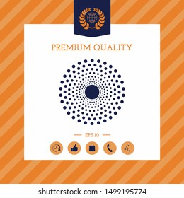 Sun icon symbol. Graphic elements for your design