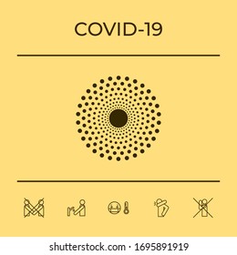 Sun icon symbol. Graphic elements for your design