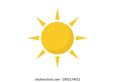 Das Sun-Symbol für einfaches Design