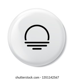 sun icon in trendy flat style isolated on background. sun icon page symbol for your web site design sun icon logo, app, UI. sun icon Vector illustration, EPS10. - Vector