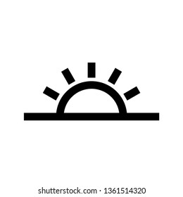 Sun icon. Trendy vector summer symbol for website design, web button, mobile app. - Vector
