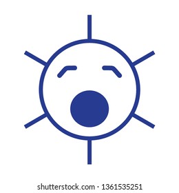 Sun icon. Trendy vector summer symbol for website design, web button, mobile app. - Vector