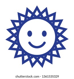 Sun icon. Trendy vector summer symbol for website design, web button, mobile app. - Vector