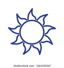 Sun icon. Trendy vector summer symbol for website design, web button, mobile app. - Vector