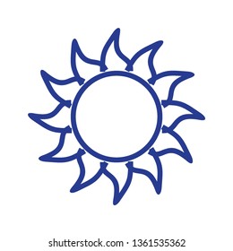 Sun icon. Trendy vector summer symbol for website design, web button, mobile app. - Vector
