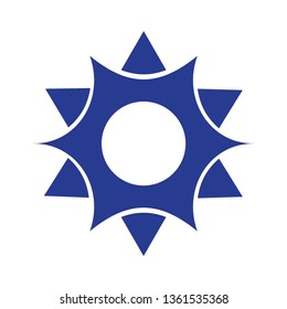 Sun icon. Trendy vector summer symbol for website design, web button, mobile app. - Vector