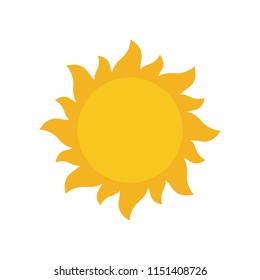 sun icon vector