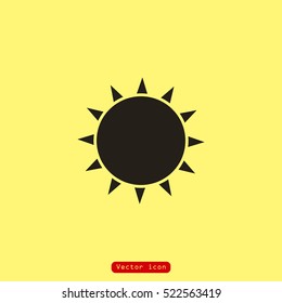 Sun Icon Vector