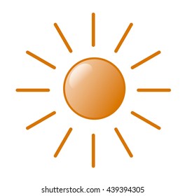 Sun, icon, vector, art. Sun Icon eps. Sun Icon Image. Sun Icon Sign. 