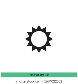sun icon vector design element logo vector eps 10