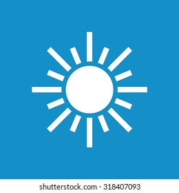Sun Icon . Vector illustration