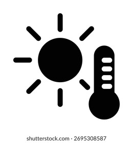 Sun icon vector illustration design template