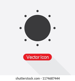 Sun Icon Vector Illustration Eps10