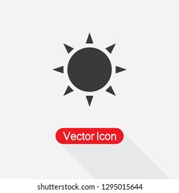 Sun Icon Vector Illustration Eps10