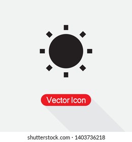 Sun Icon Vector Illustration Eps10