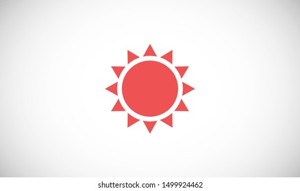 Sun icon vector illustration EPS10