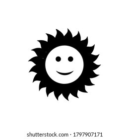 Logo-Vorlage für das Sonnensymbol
