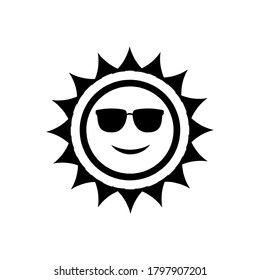sun icon vector illustration logo template