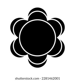 Sun icon vector. Sun illustration sign. Sun symbol or logo.