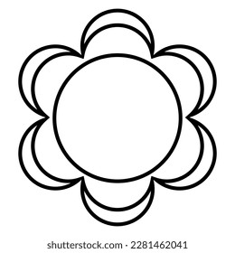 Sun icon vector. Sun illustration sign. Sun symbol or logo.