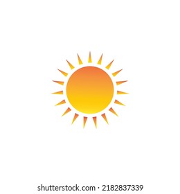 sun icon vector illustration symbol design
