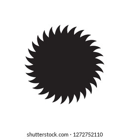 Sun icon vector isolated