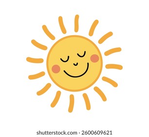sun icon vector set featuring bright sunshine, sunbursts, and warm glowing rays. Perfect for weather symbols, summer designs, climate graphics, and modern web illustrations. Vector illustration.
