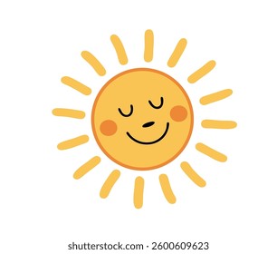 sun icon vector set featuring bright sunshine, sunbursts, and warm glowing rays. Perfect for weather symbols, summer designs, climate graphics, and modern web illustrations. Vector illustration.