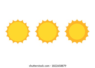 Sun Icon - Vector Stock Illustration