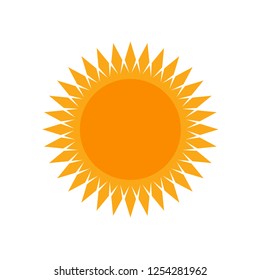 sun icon vector, sunshine sun 