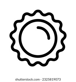 Sun Icon Vector Symbol Design Illustration