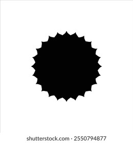 Sun icon, vector symbol illustration element, sunflower icon