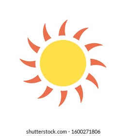 Sun Icon for Web and Graphic Design Projects