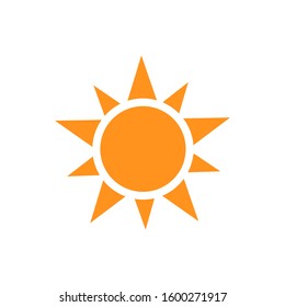 Sun Icon for Web and Graphic Design Projects